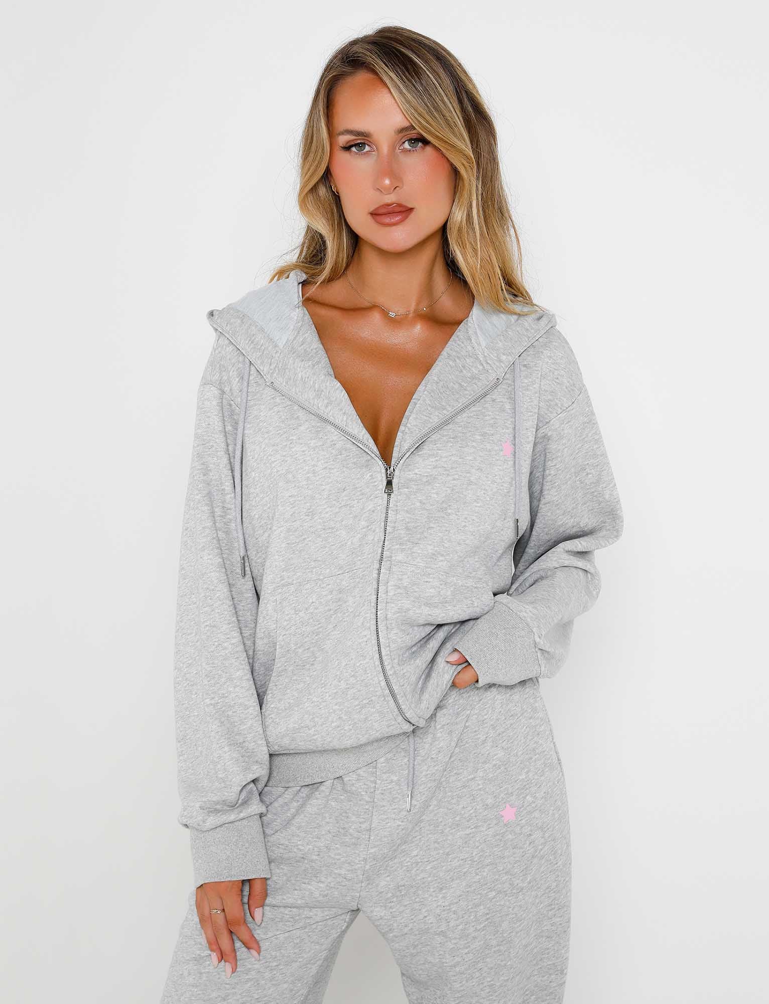ALISH Hoodie - Grey Marle | Soft & Comfortable Pullover Sweatshirt for Men & Women | Perfect for Casual Wear, Gym, and Outdoor Activities