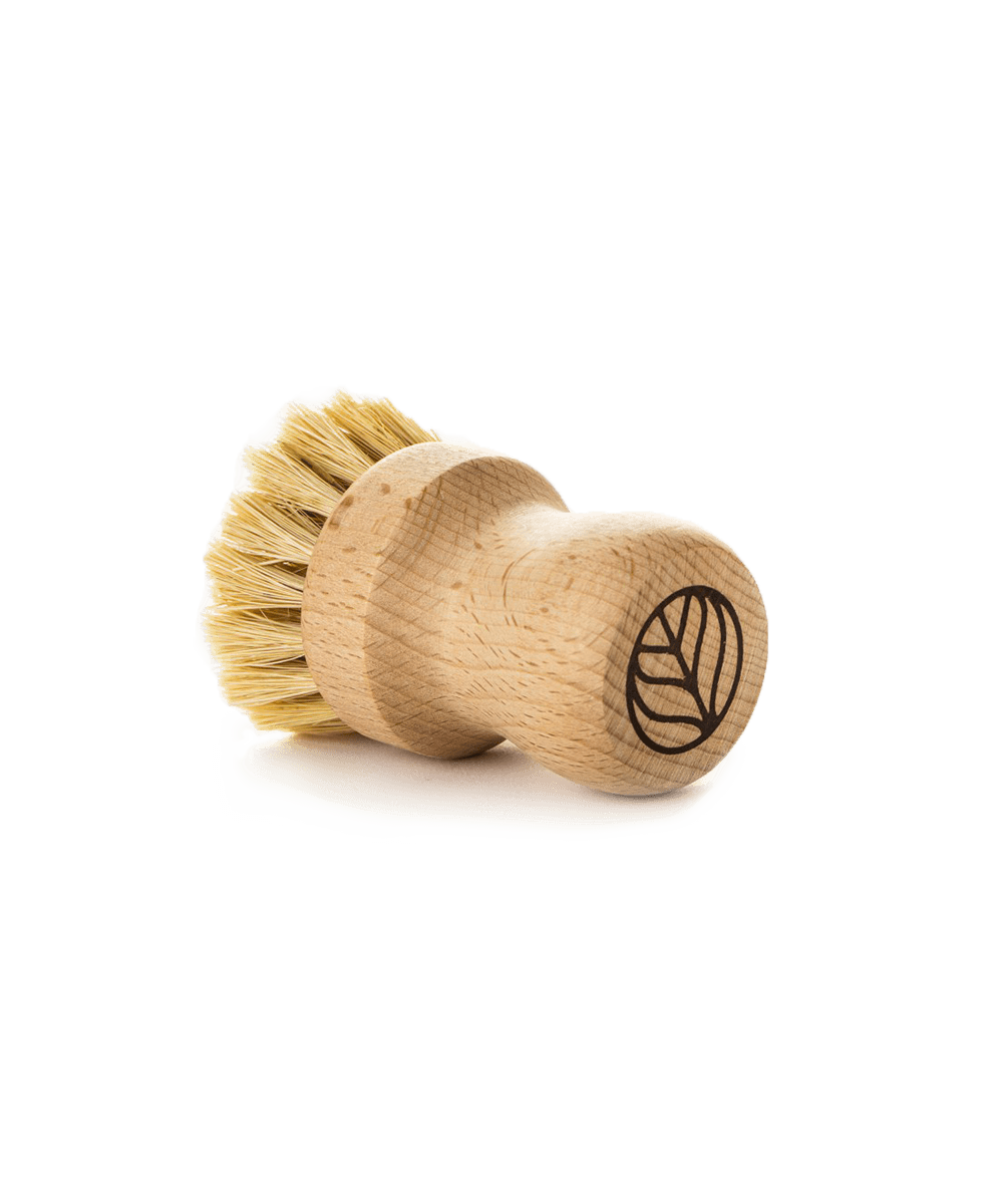 Natural Scrub Brush Replacement Head - Eco-Friendly Cleaning Brush for Kitchen, Bathroom & Household Use - Perfect for Pots, Pans, Tiles & Grout Cleaning