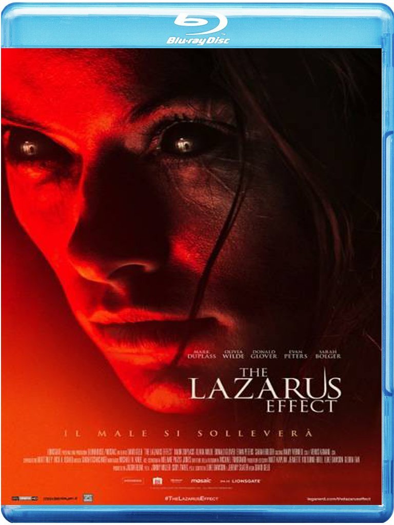 The Lazarus Effect Region Free Blu-ray - Horror Movie for Home Theater & Movie Night Thrills