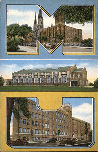 Vintage Marquette University Milwaukee Wisconsin WI Antique Postcard - Perfect for Collectors, History Enthusiasts & Home Decor