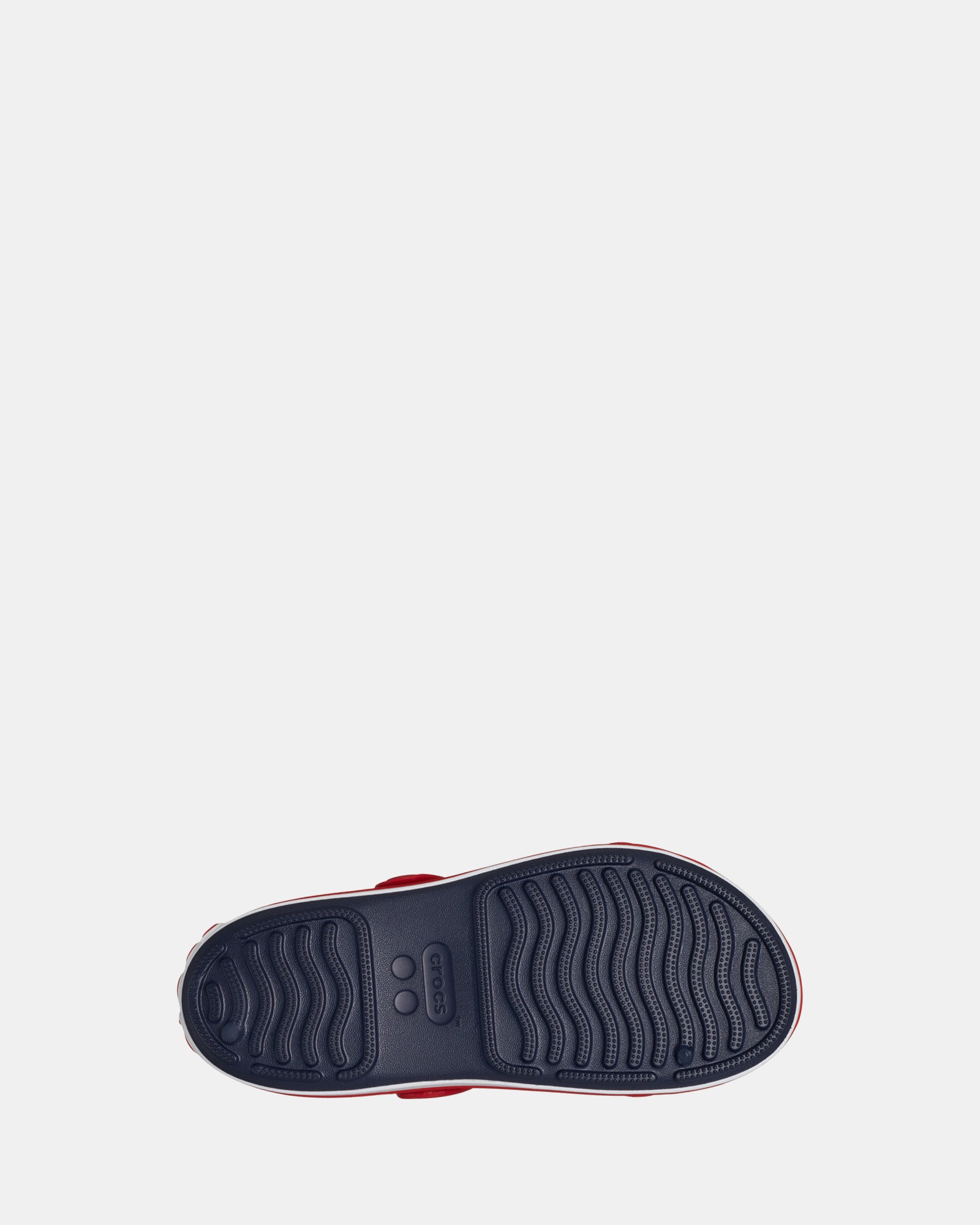 Crocband Cruiser Sandal for Infants - Navy/Varsity Red | Comfortable Baby Water Shoes for Beach, Pool & Outdoor Play