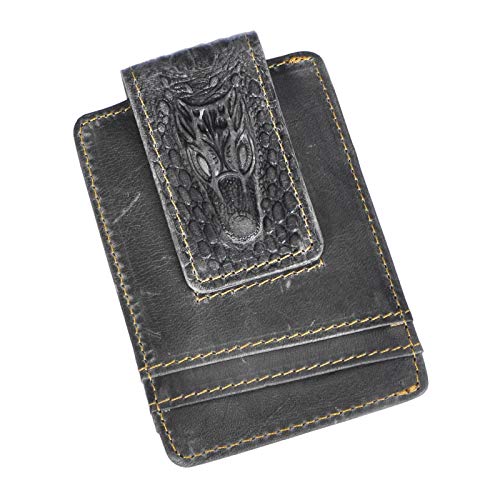 X Crocodile Embossed Grey