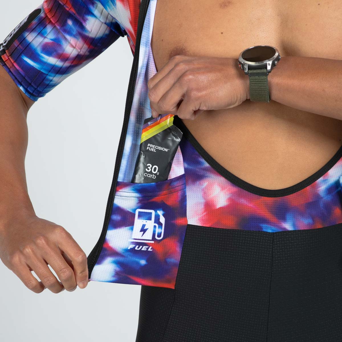 Men's Ultra Tri P1 Racesuit - Lightweight Triathlon Suit for Competitive Swimming, Cycling & Running - Freedom Design for Endurance Athletes - Ideal for Triathlons, Marathons & Training Sessions
