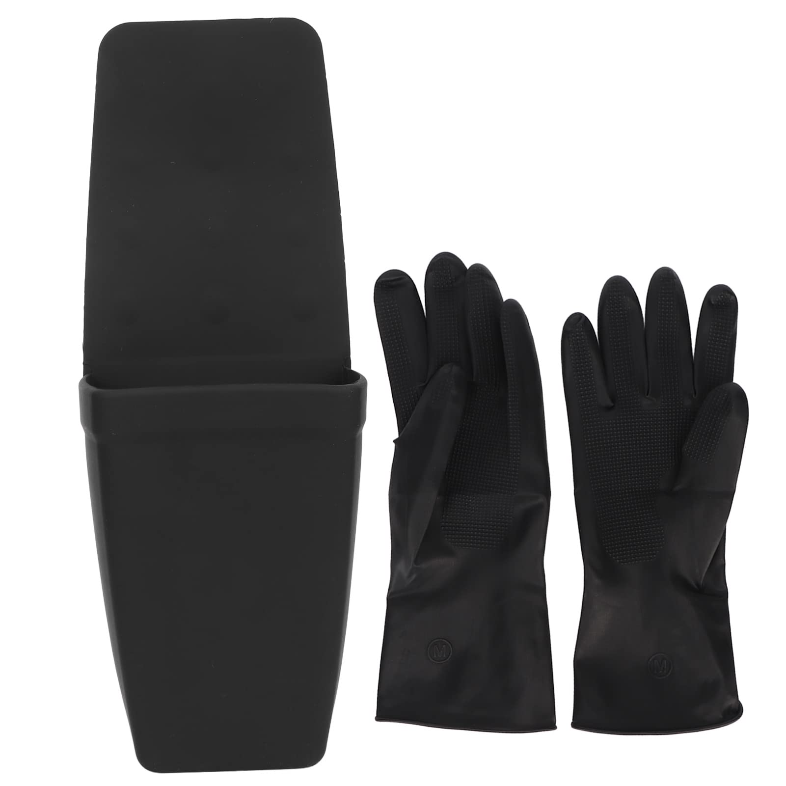 Heat Resistant Silicone Pouch for Curling Iron - Durable Thermal Protection Mat & Glove Set for Hair Styling Tools | Perfect for Travel, Salon & Home Use