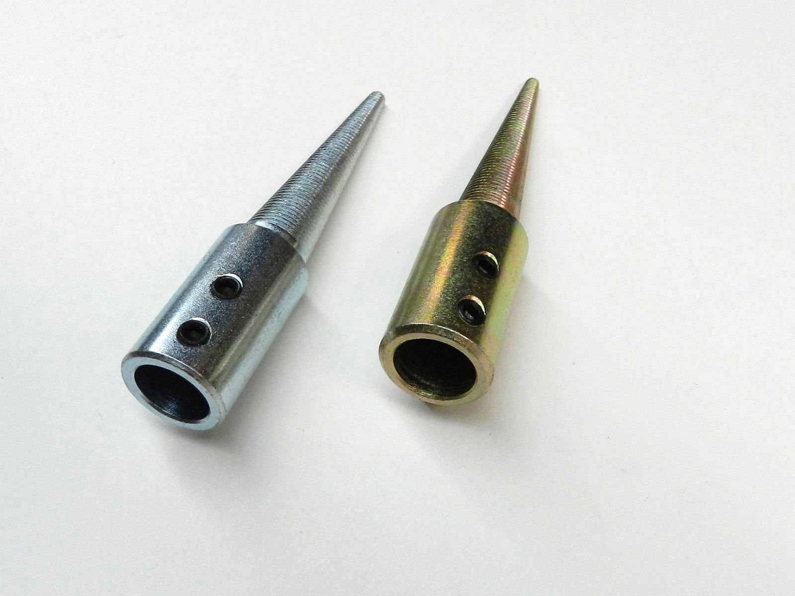 2-Pack Tapered Spindles Set for Grinder & Polishing Motor - Left & Right Hand 5/8