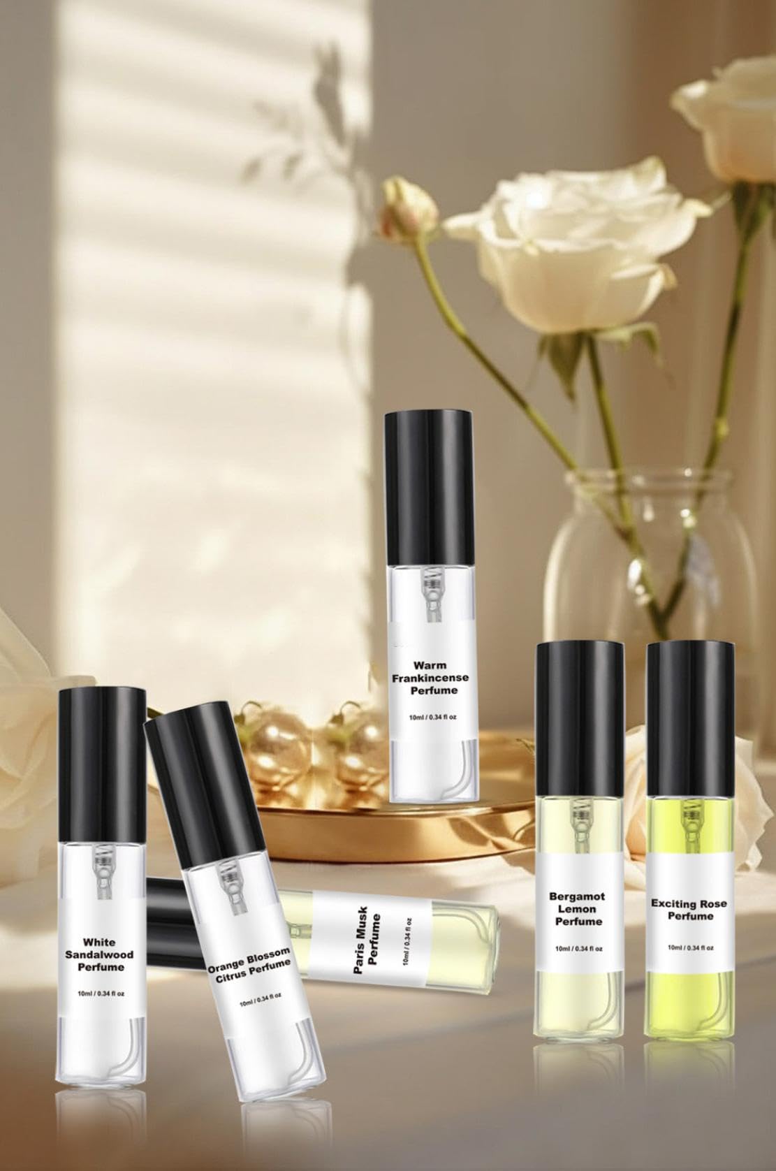 Women's Pheromone Perfume Set - Long Lasting Eau De Parfum for Women, Variety of Floral & Flavor Scents, Fragrance Sample Vials Bundle | Perfect for Date Nights, Special Occasions & Daily Wear