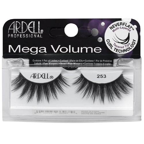 Ardell Mega Volume Lashes - Natural Looking False Eyelashes for Dramatic Eye Makeup - Perfect for Parties, Weddings & Special Occasions