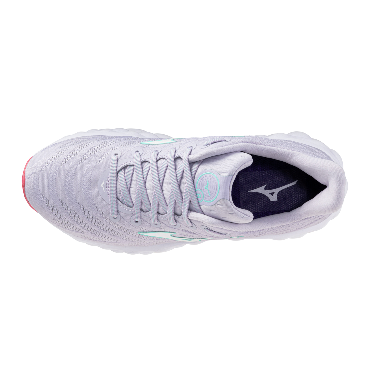Mizuno Wave Sky 8 Women's Running Shoes (B Width) - Thistle/White/Camellia Rose | Lightweight Cushioned Sneakers for Jogging, Gym Workouts & Daily Walking