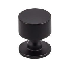 Matte Black Knurled Tessa Cabinet Knobs and Drawer Pulls - Premium Kitchen & Bathroom Hardware for Modern Home Decor