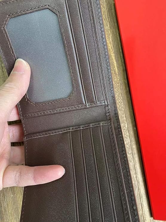 Luxury Men's Genuine Crocodile Leather Bifold Wallet - Handcrafted Premium RFID Blocking Wallet for Business & Travel - Perfect Gift for Him