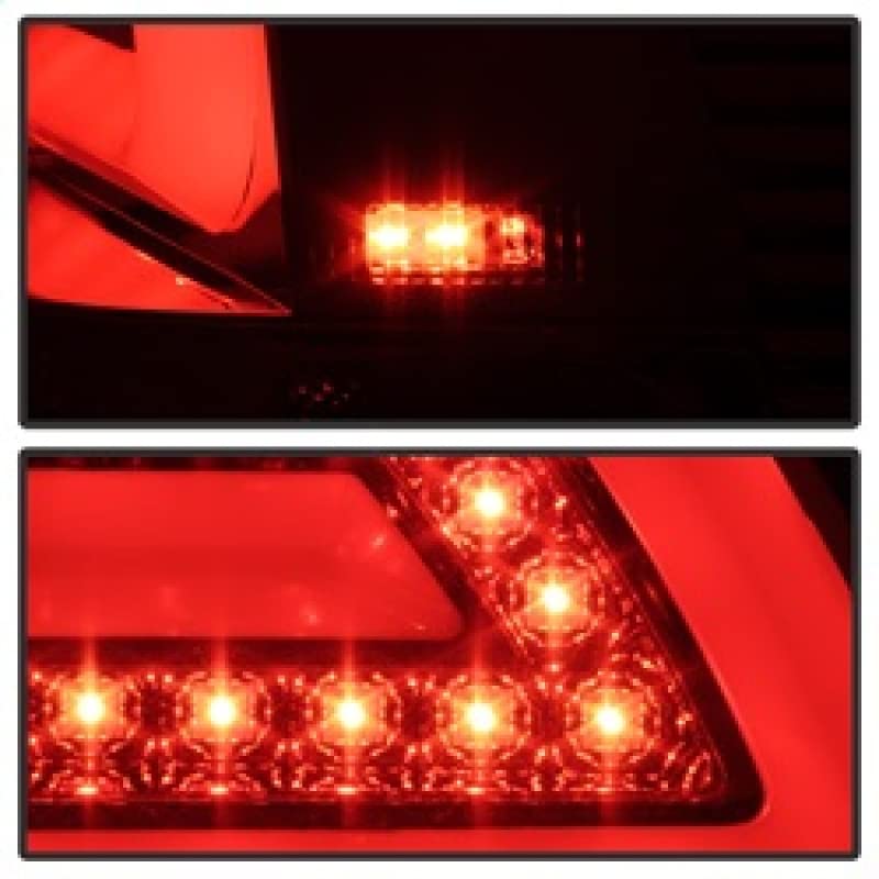Spyder Auto 5076403 LED Tail Lights Red/Clear - High-Performance Brake Lights for Trucks & SUVs