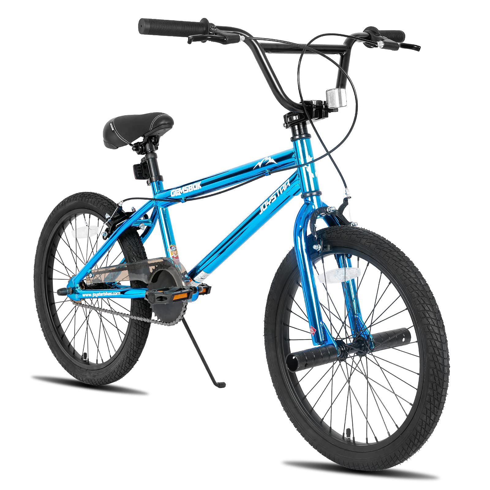 JOYSTAR 20 Inch Kids Freestyle BMX Bike for Boys & Girls Ages 7-12 | Beginner Bicycle with Dual Hand Brakes & 2 Pegs | Multiple Colors | Perfect for Neighborhood Rides, Park Stunts & Learning Bike Skills