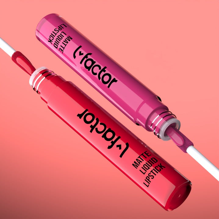 Matte Trap Duo - Long Lasting, Non-Drying, Waterproof & Smudge Proof Lipstick with Vitamin E (5ml x 2) - Perfect for Everyday Wear, Date Nights & Special Occasions