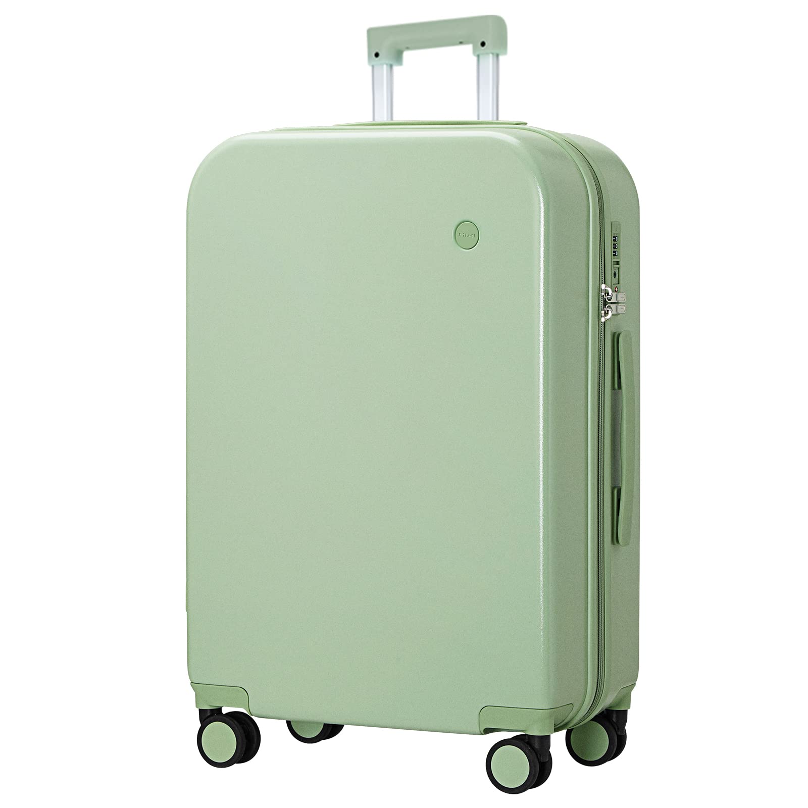 Mixi Hardside Spinner Luggage with TSA Lock - Lightweight Rolling Suitcase with Protective Cover for Air Travel, Business Trips & Vacation Packing