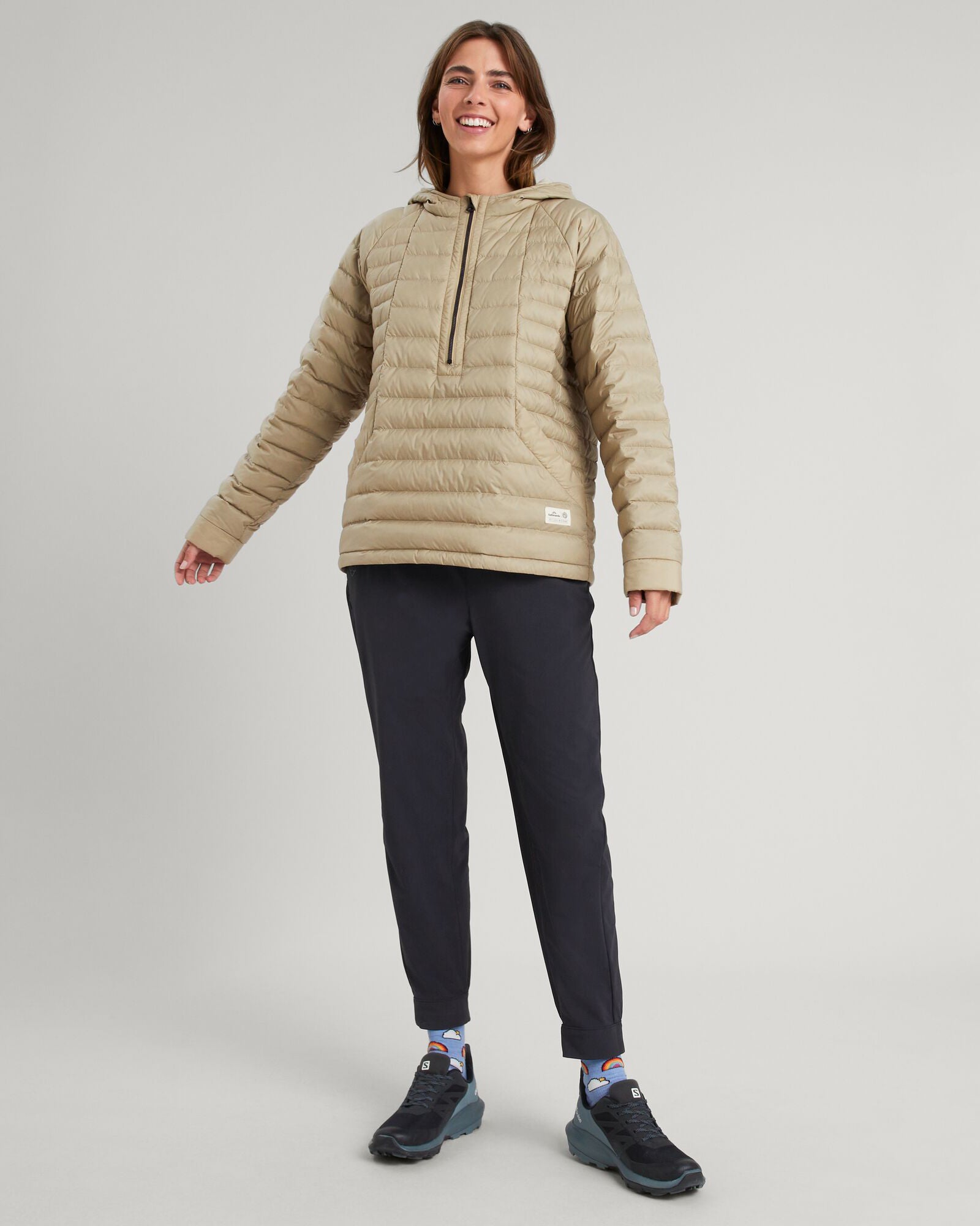 NXT Level LT Unisex Down Hoodie - Lightweight Warm Winter Jacket for Men & Women, Olive Grey - Perfect for Outdoor Activities, Hiking, and Cold Weather Adventures