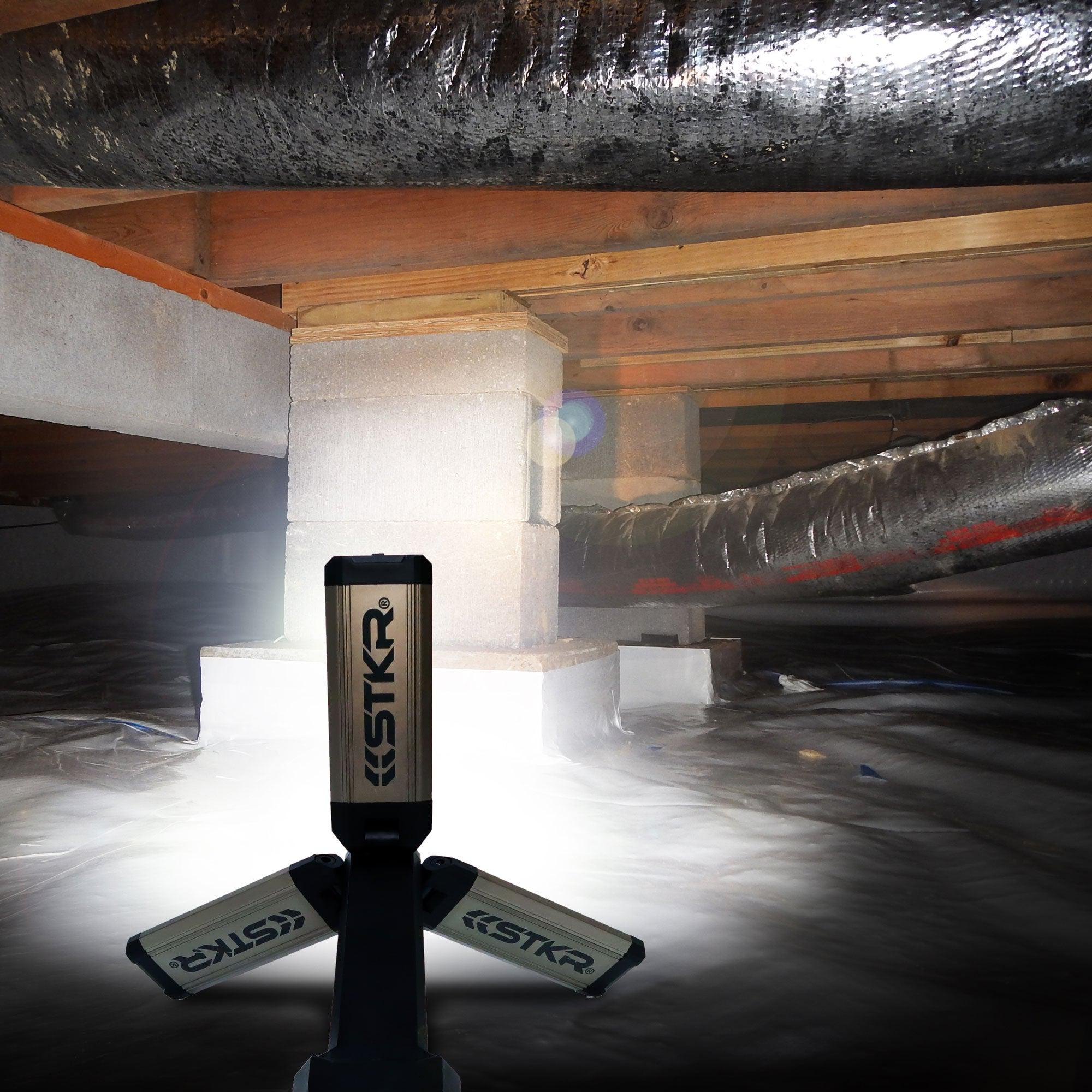 TRi Mobile Portable Rechargeable Work Light - Bright LED Shop Light for Construction, Camping & Emergency Use