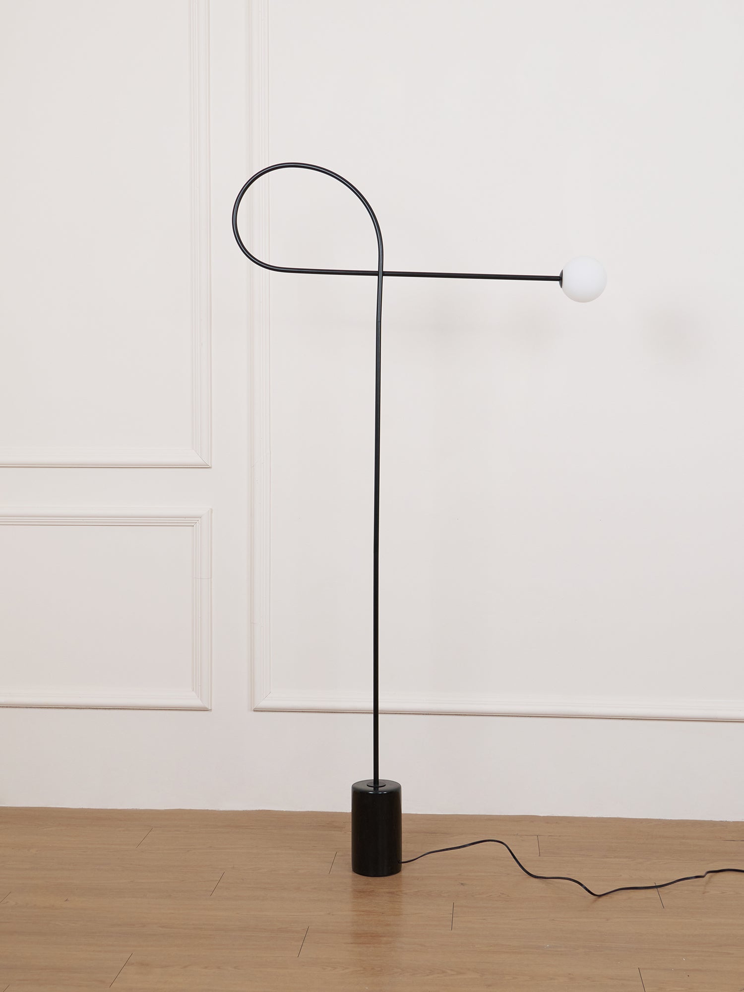 Arcane Orb Floor Lamp - Modern LED Standing Light for Living Room, Bedroom & Office - Dimmable Ambient Lighting for Home Decor & Relaxation