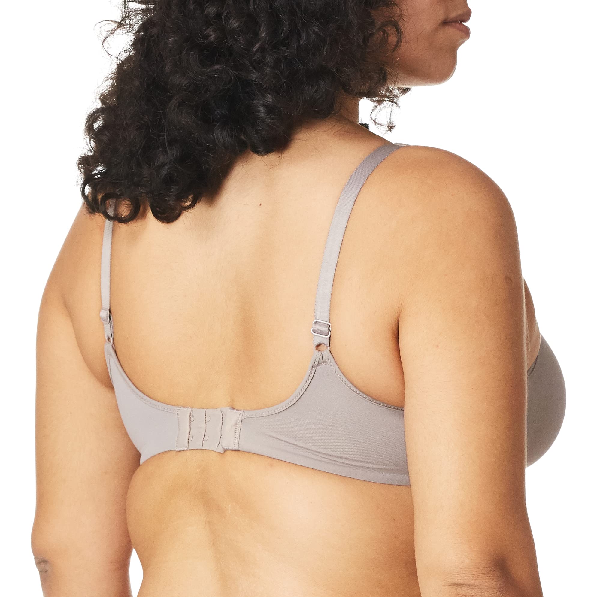 Olga Women's Minimizer Bra with Butterfly Effect - Comfortable Full Coverage Underwire Bra for Everyday Wear & Support