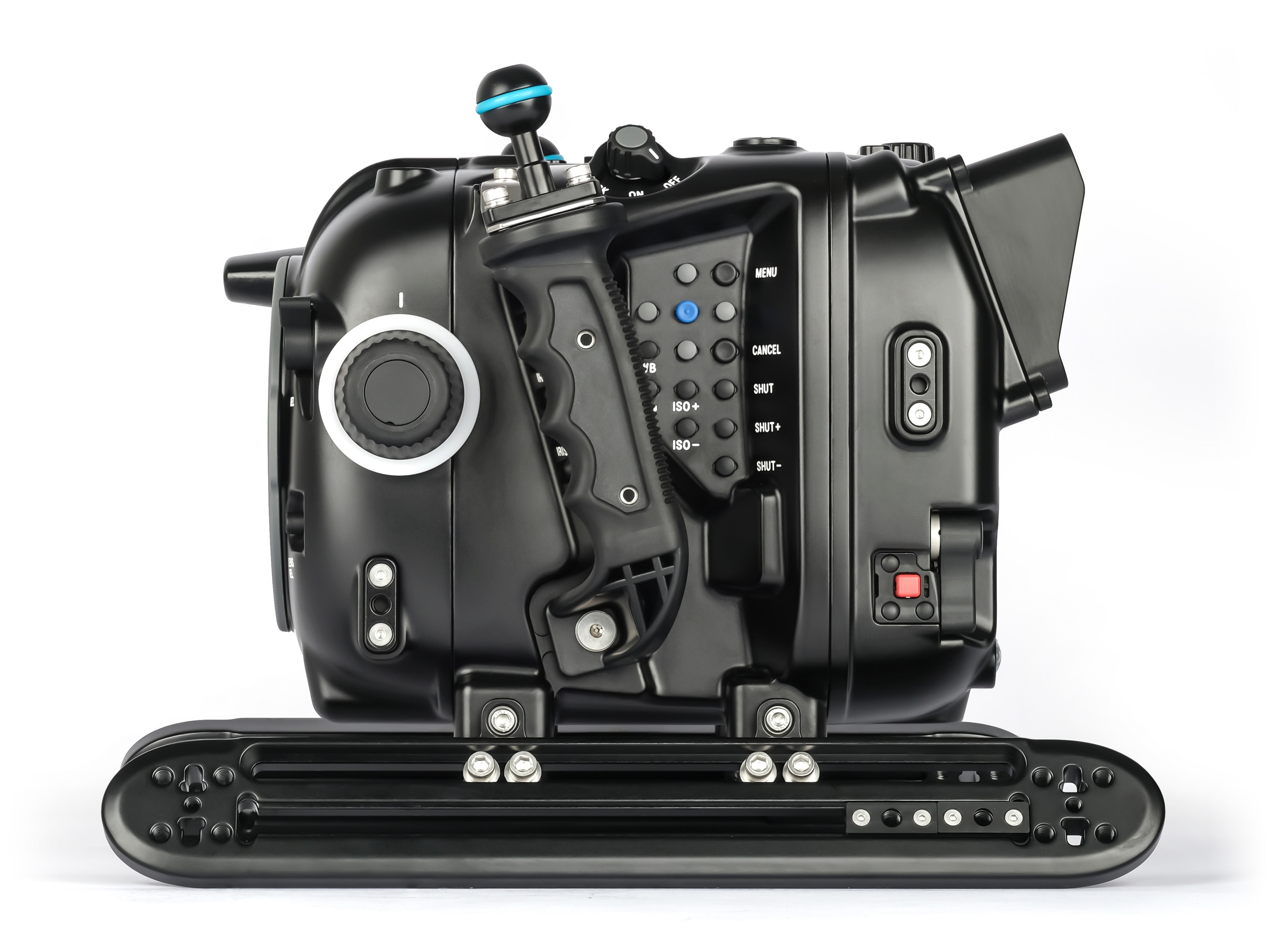 Nauticam NA C500II Underwater Housing for Canon EOS C300III/C500II Camera System with N120 Port - Professional 4K Video Shooting for Scuba Diving & Marine Photography