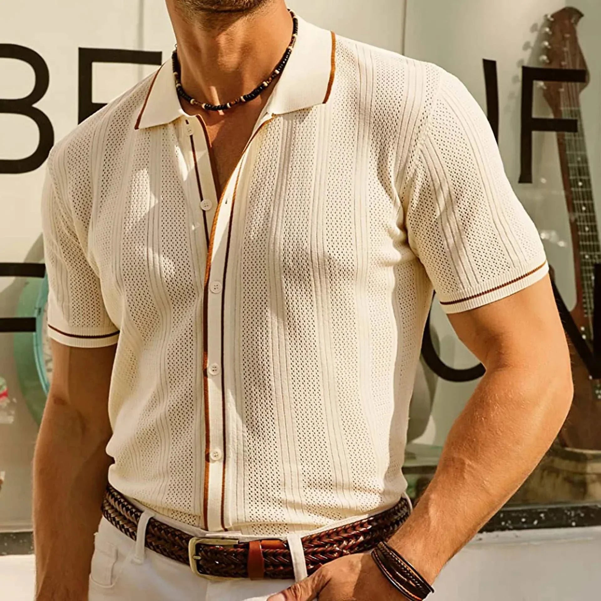 Breathable Ice Silk Summer Short Sleeve Shirt for Men & Women - Lightweight & Comfortable Casual Wear for Outdoor Activities, Travel, and Daily Use