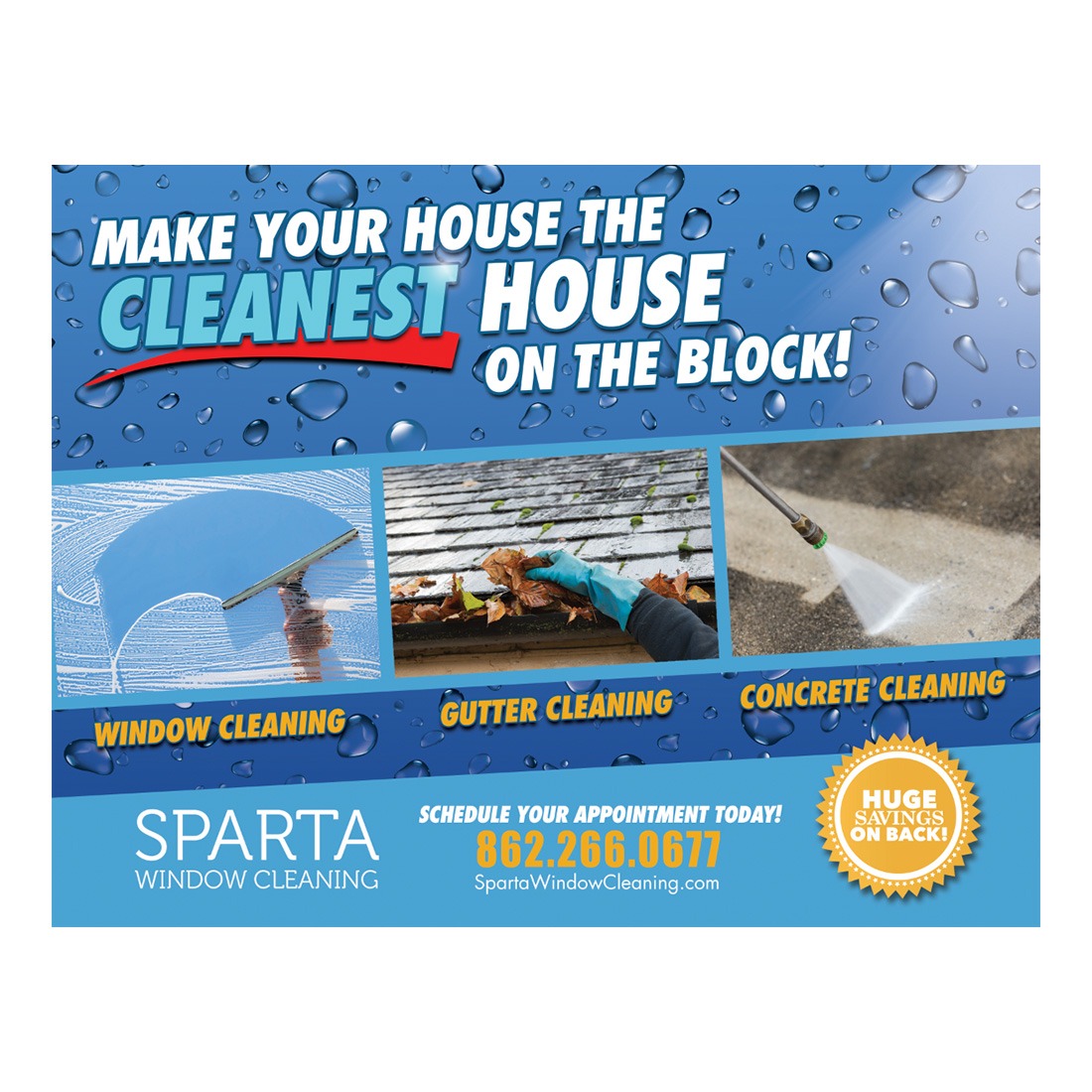 Cleanest On The Block Photo Strip Design Suite - Premium DIY Photo Booth Backdrop Kit for Parties, Weddings & Events