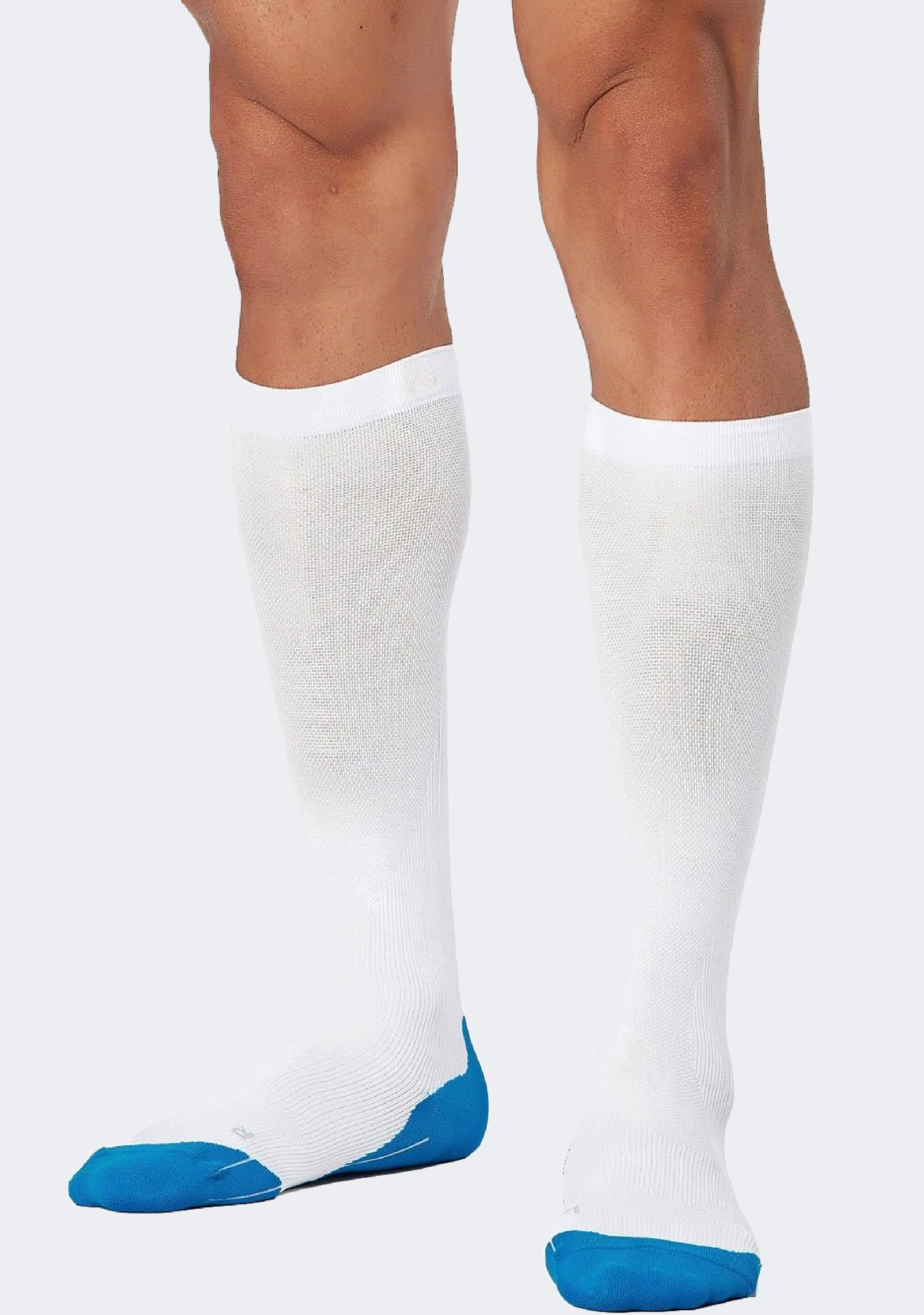2XU Men's Compression Performance Run Socks - Moisture Wicking & Arch Support for Running, Training & Recovery - Ideal for Marathon, Gym & Athletic Activities