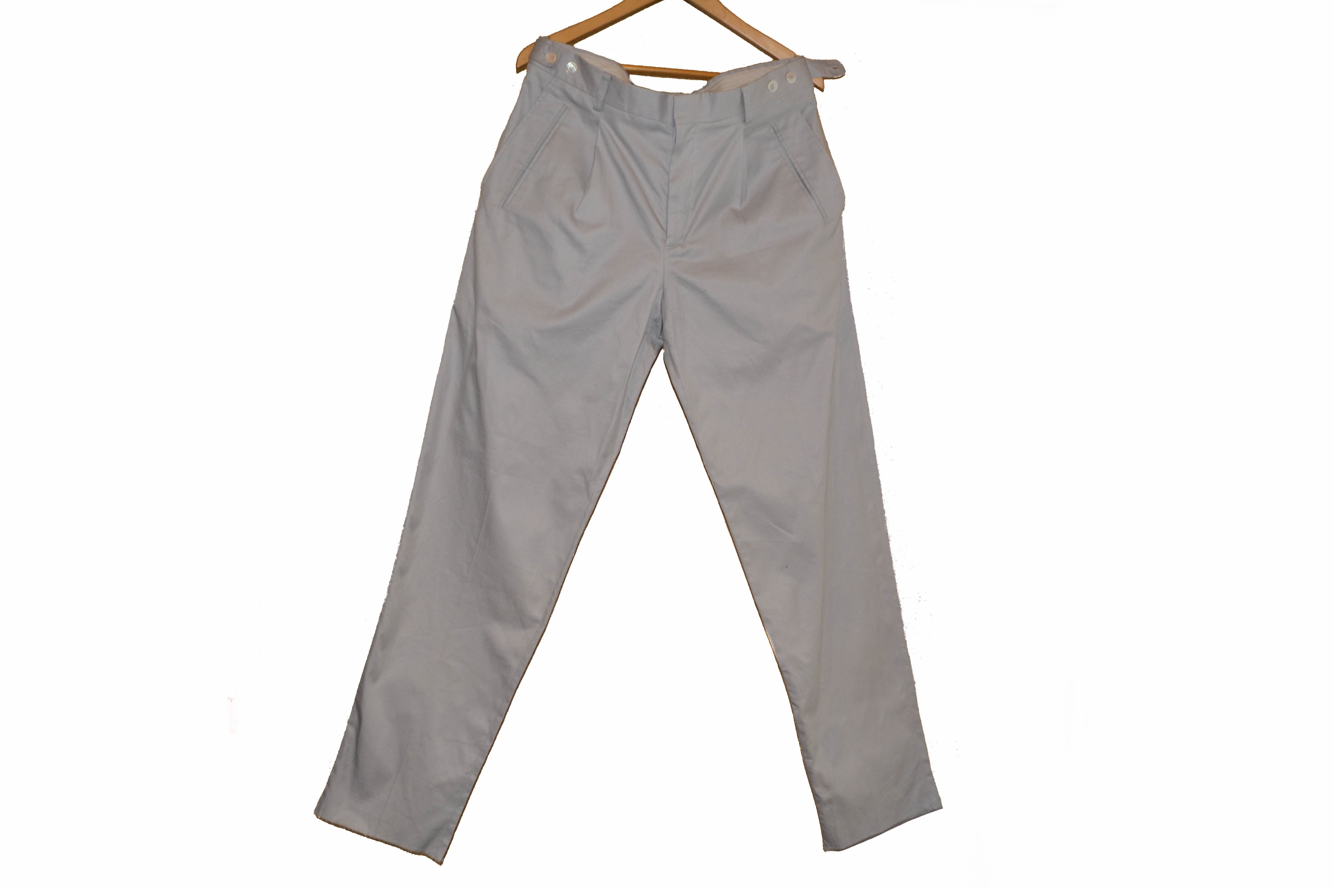 Authentic Louis Vuitton Grey Men's Dress Pants Size 50 US - Luxury Formal Trousers for Business, Office & Special Occasions