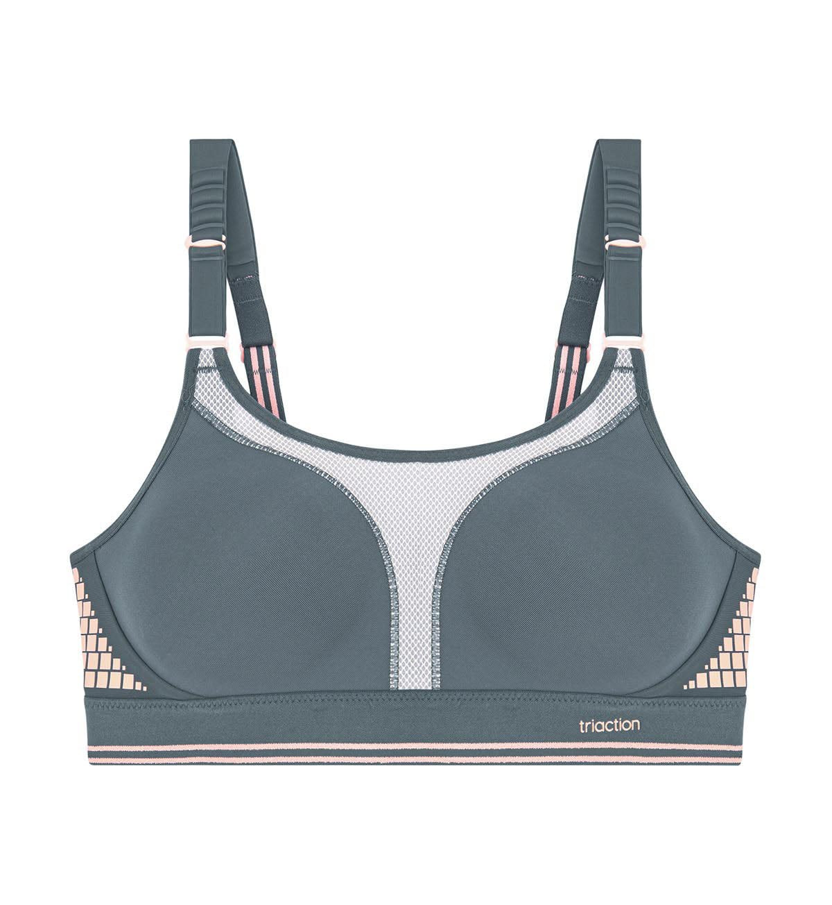 TRIACTION EXTREME LITE SPORTS BRA - High Support Workout Bra for Women - Perfect for Running, Yoga & Gym Training