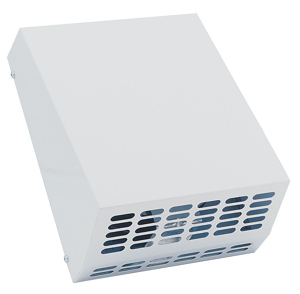 8 Inch Wall Mount Exhaust Fan - 410 CFM Ventilation for Bathroom, Kitchen, Garage & Workshop - Quiet High Airflow Duct Fan with Easy Installation