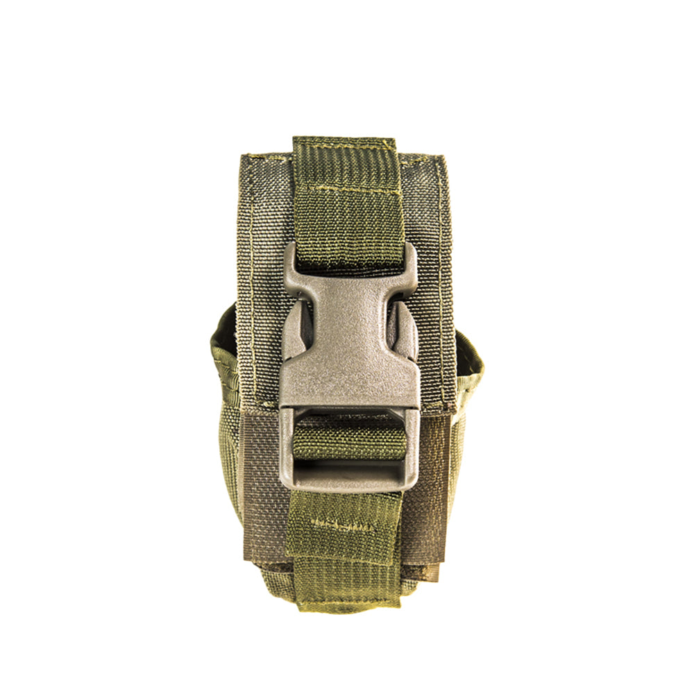 Tactical High-Speed Gear Frag Grenade Pouch - Silent Operation MOLLE Compatible - Made in USA - Perfect for Military Training, Airsoft & Outdoor Adventures