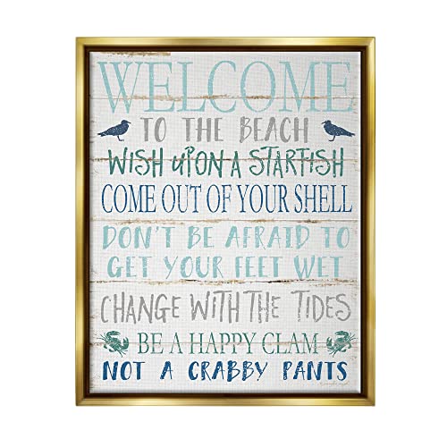Gold Floater Framed
