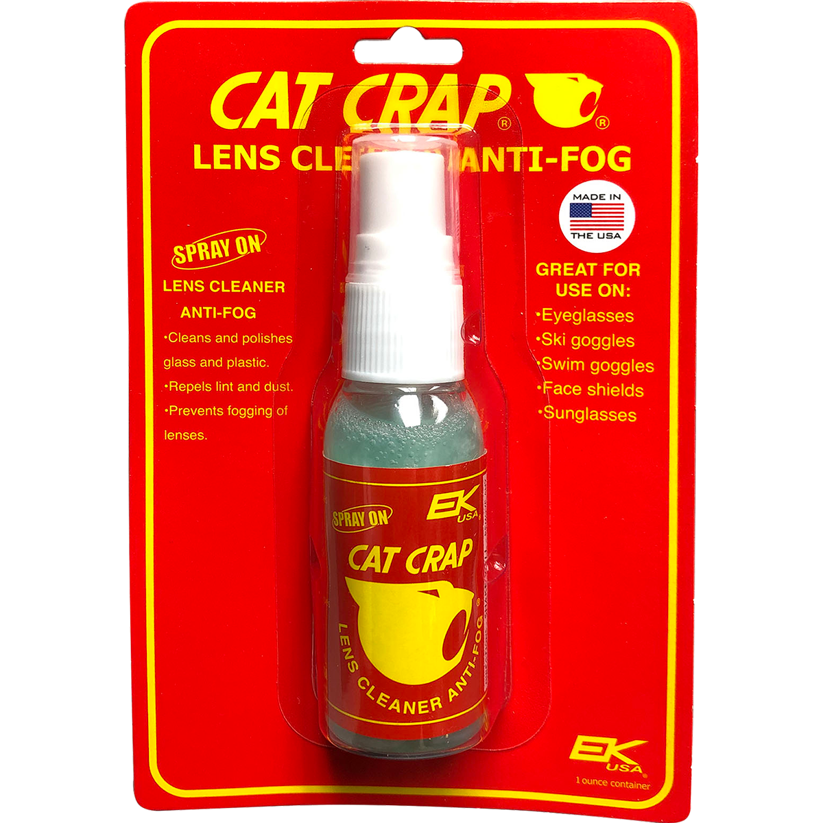 Cat Crap Spray - Premium Cat Litter Deodorizer & Stain Remover for Odor Control - Eliminates Litter Box Smells & Accidents - Perfect for Multi-Cat Homes & Small Apartments