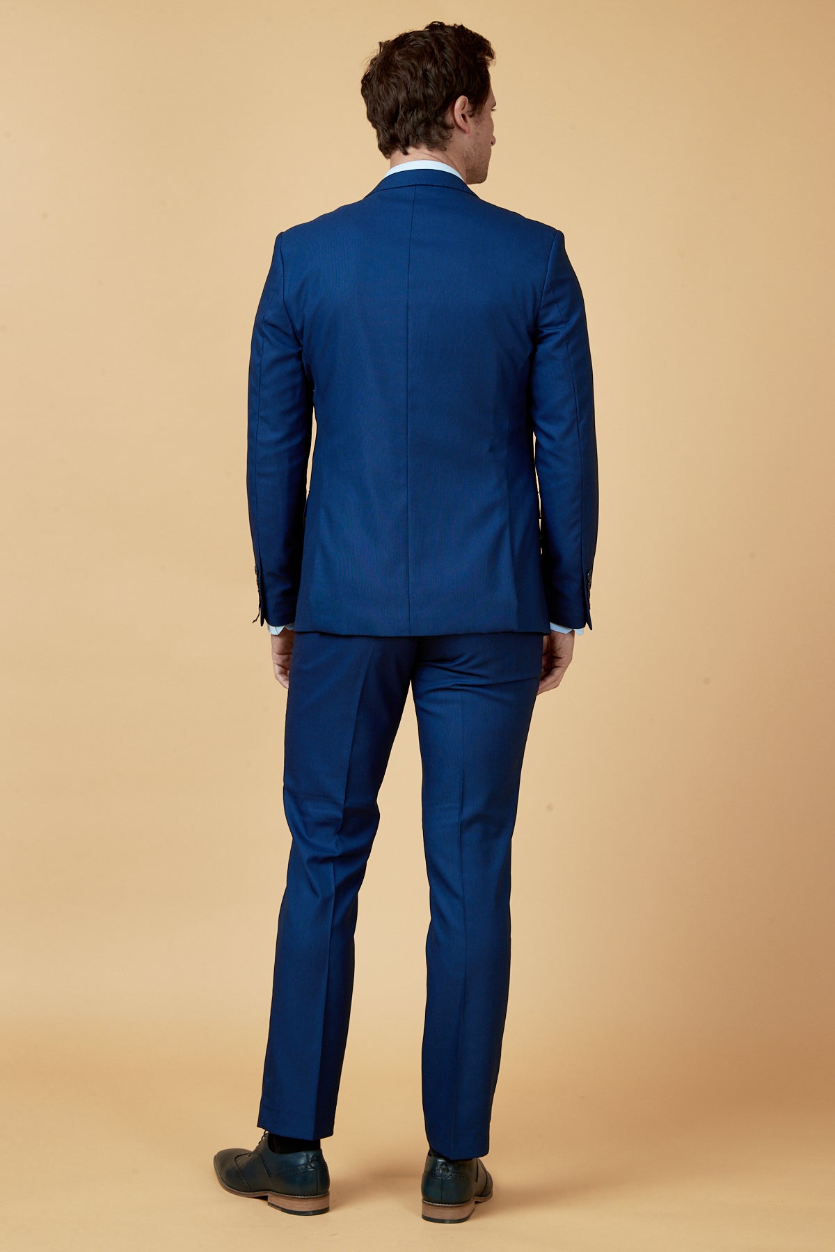 Royal Blue Two Piece Suit for Men - Premium Formal Business Attire - Perfect for Weddings, Office Meetings & Special Events