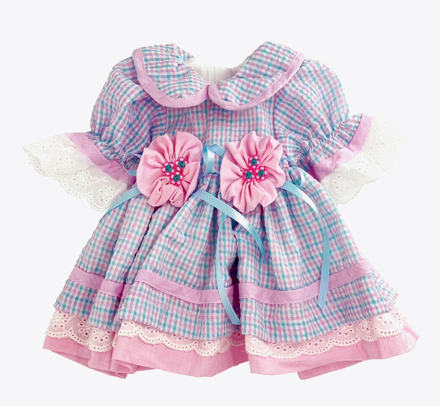 Anano 24 Inch Reborn Doll Clothes - Purple Dress & Matching Accessories for Baby Doll Girls | Perfect for Collectors, Photography & Gift Giving