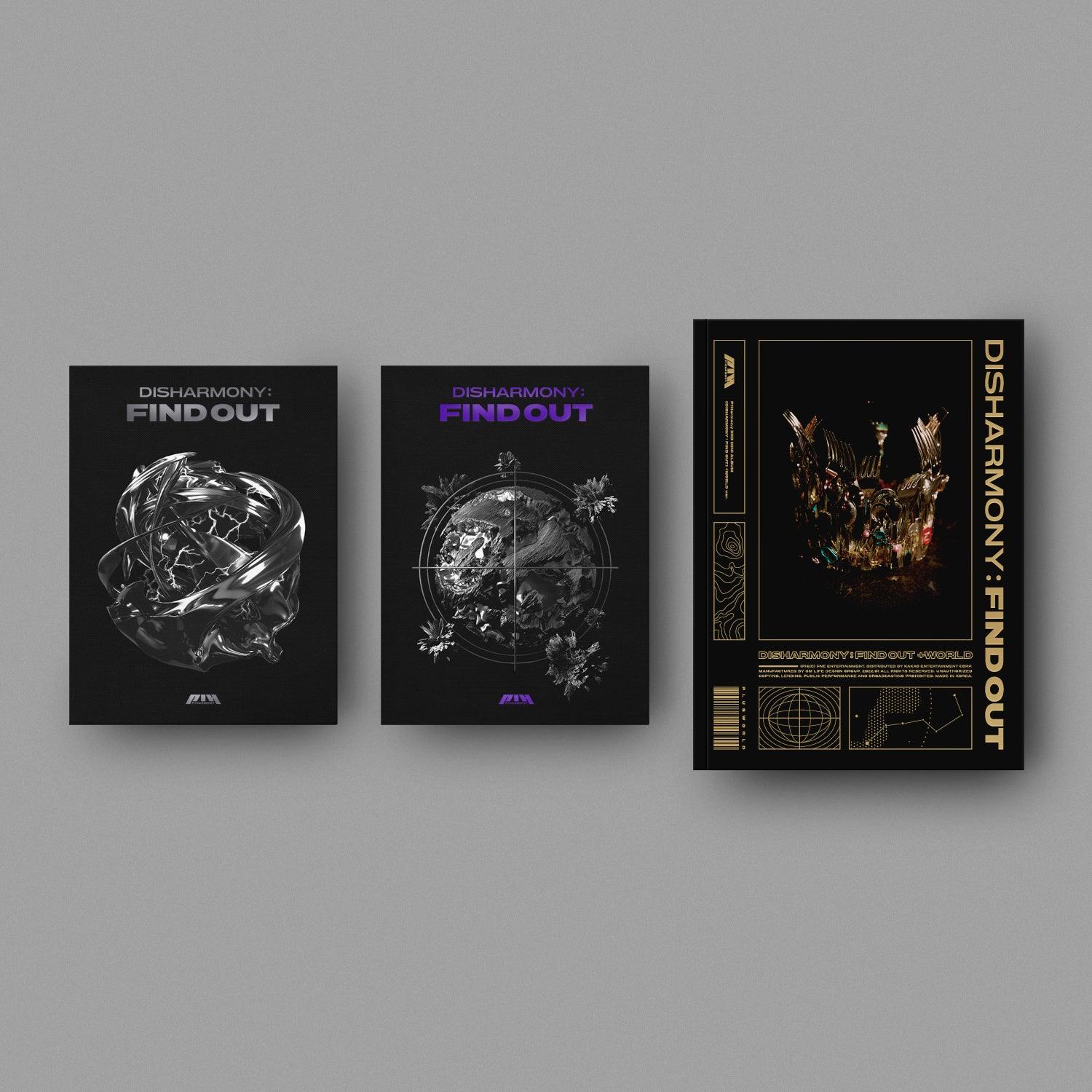 P1HARMONY 3rd Mini Album 'DISHARMONY : FIND OUT' - Kpop CD with Photobook & Poster - Perfect for Kpop Collectors and Music Lovers