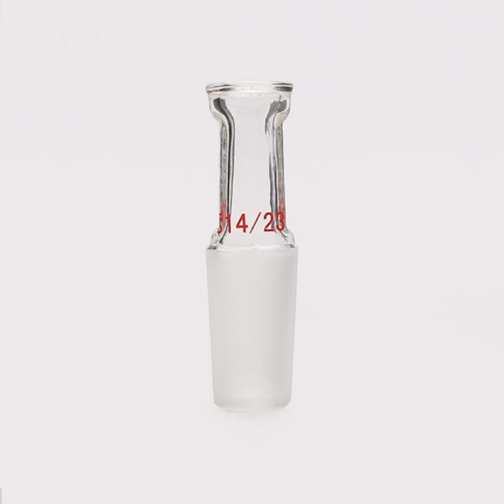 Borosilicate Glass Hollow Glass Stopper 14/23 Joint for Lab Glassware - Perfect for Volumetric Flasks & Separating Funnels | Durable Chemistry Lab Equipment for Precise Measurements & Experiments