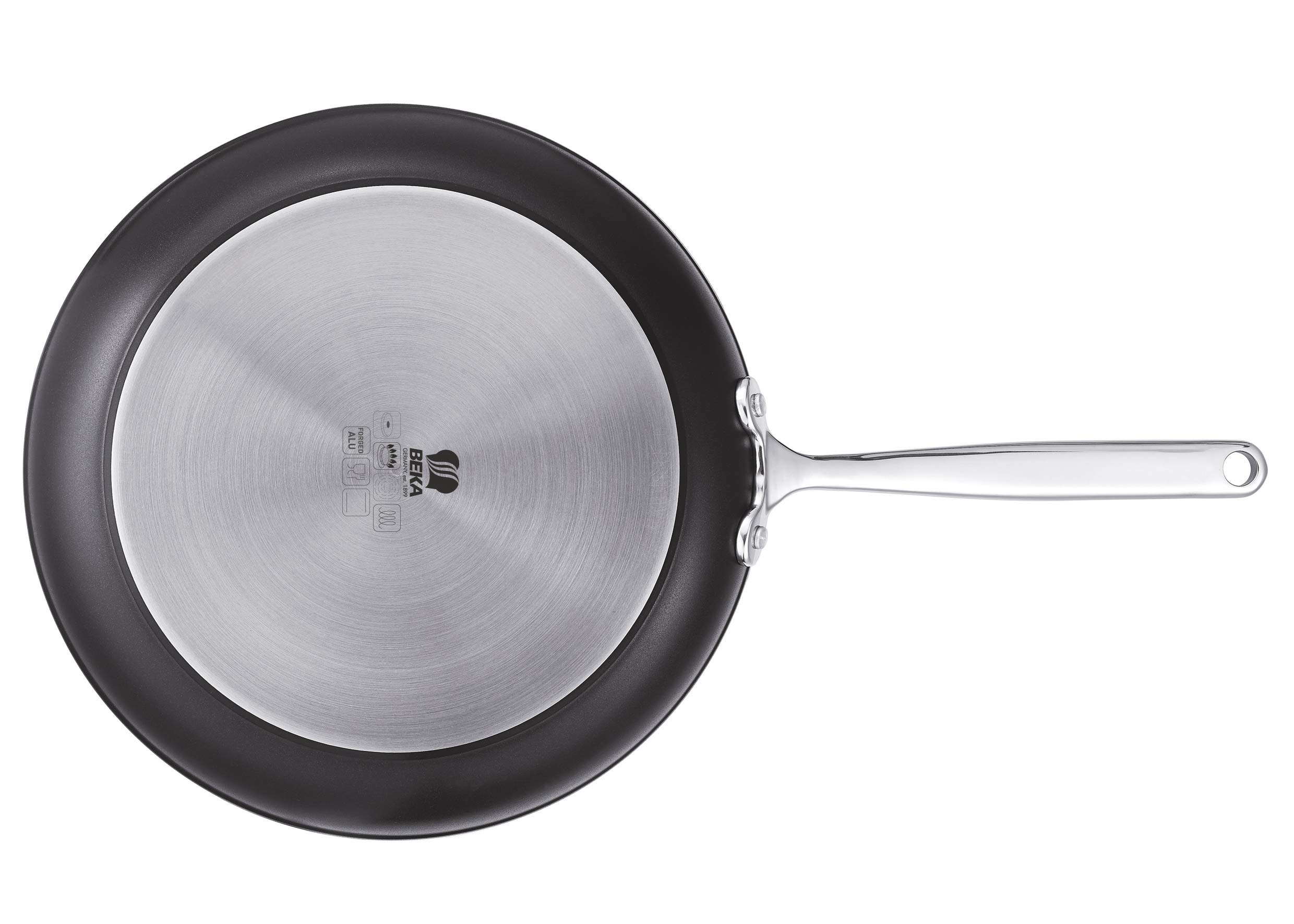 Non-Stick Frying Pan Set - 6-Piece Titan Cookware (20cm, Black) for Home Kitchen Cooking, Sautéing & Frying | Durable & Easy Clean