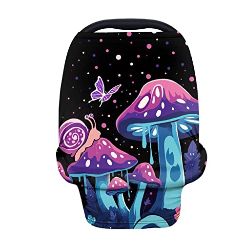 Purple Mushroom Butterfly