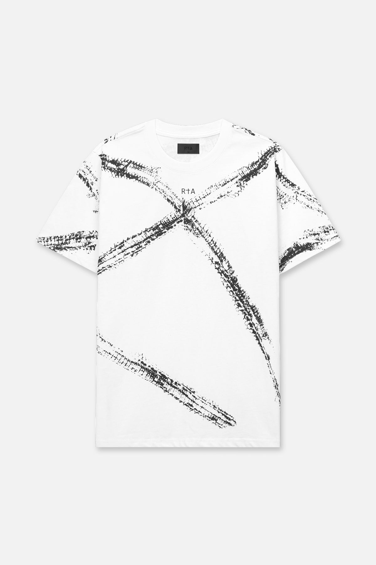 LIAM TEE | White Snake Graphic Print T-Shirt for Men - Trendy Streetwear & Casual Outfit for Everyday Wear