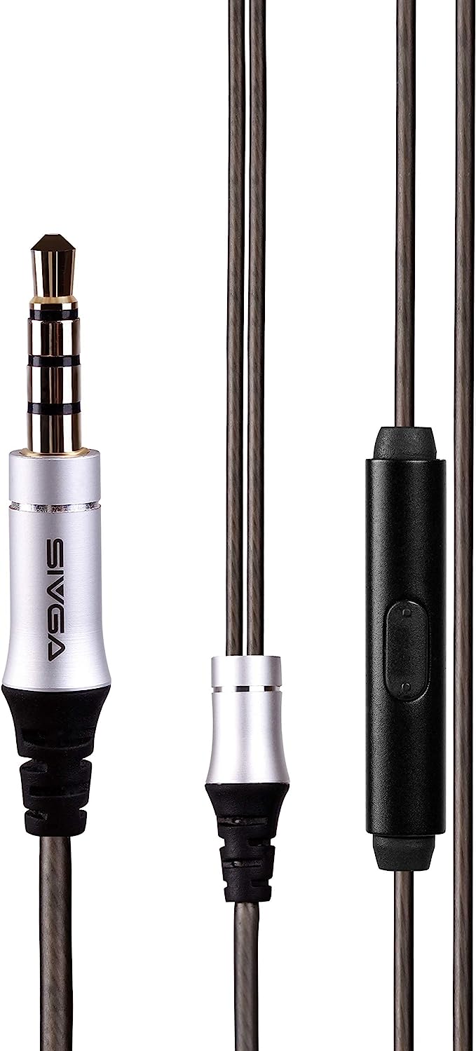 Sivga SM003 High-Fidelity In-Ear Headphones with Noise Isolation - Perfect for Commuting, Workouts & Travel