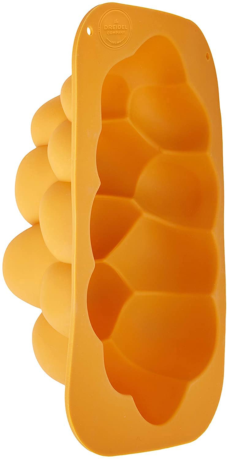 The Dreidel Company Silicone Challah Braid Bread Mold - Kosher Baking Pan for Perfect Braided Challah, No Shaping Required - Medium Size (Single) - Ideal for Jewish Holidays, Shabbat, and Home Baking