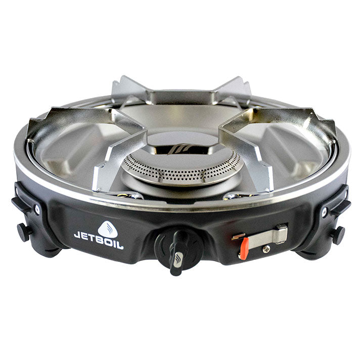 Jetboil Halfgen Basecamp Cooking System - Portable Camping Stove for Outdoor Adventures, Hiking & Backpacking | Compact & Efficient Gas Stove for Boiling Water & Cooking Meals in the Wilderness