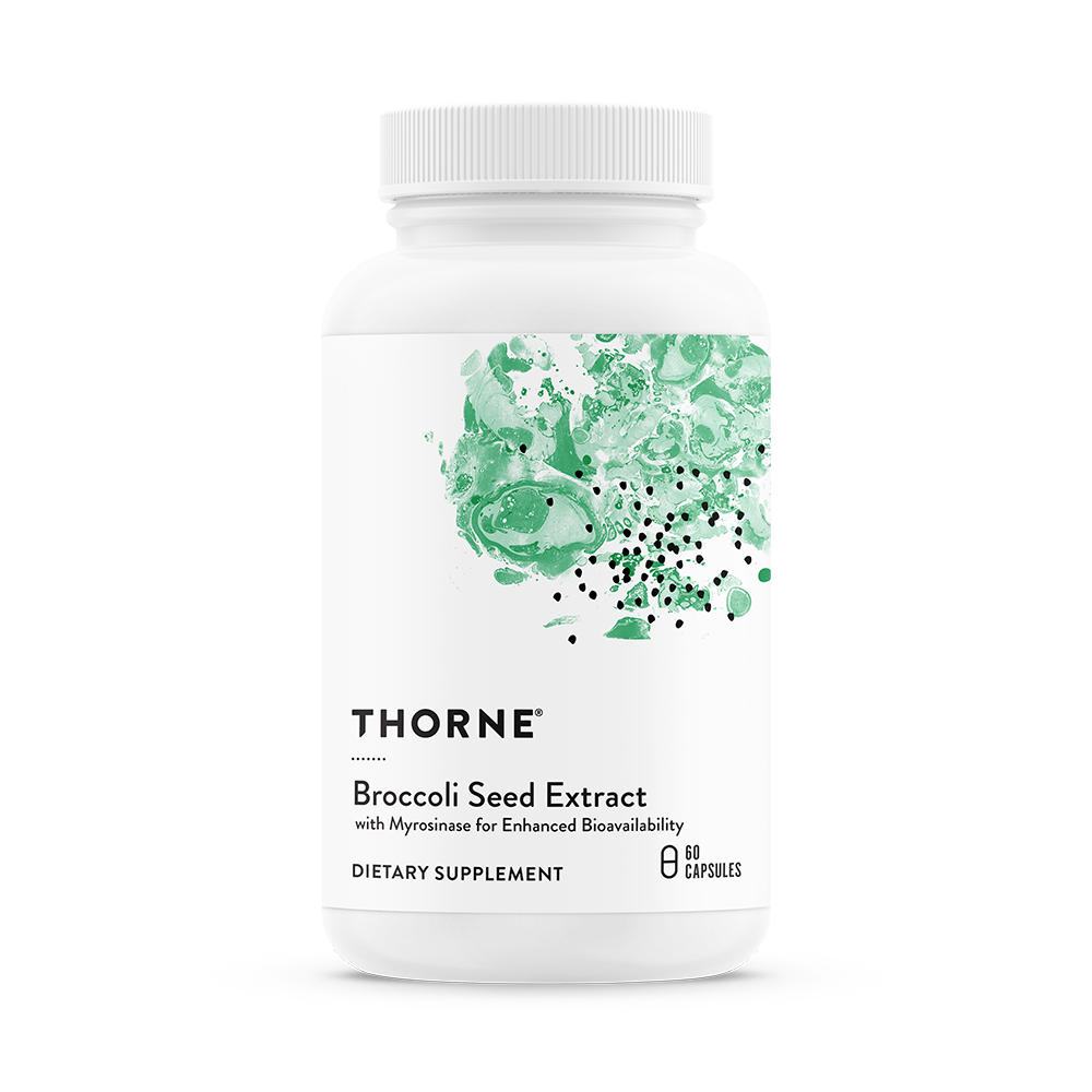 Thorne Broccoli Seed Extract (SP660) - Sulforaphane Supplement for Immune Support & Detox - Ideal for Daily Wellness & Antioxidant Boost