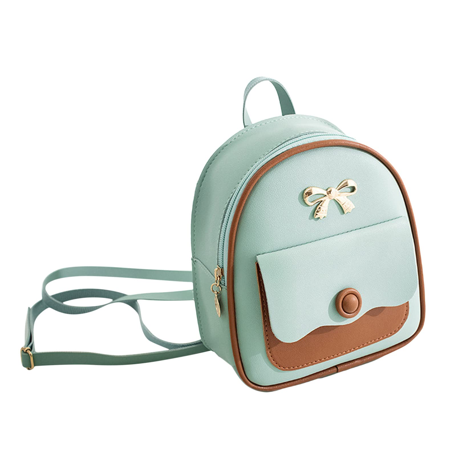 Stylish Mini Backpack for Women - Trendy Small Shoulder Bag, Multifunctional Casual PU Backpack for Girls | Perfect for Travel, School & Daily Use