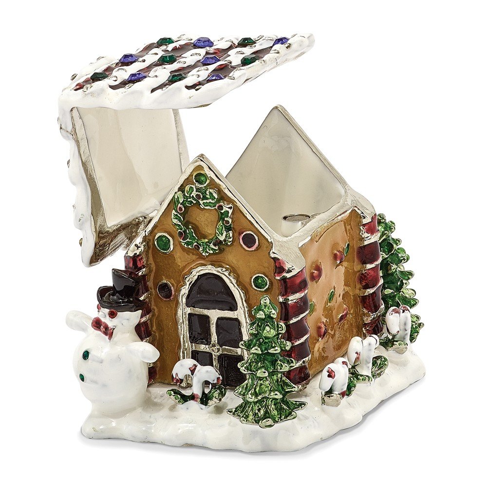 LEBKUCHENHAUS Gingerbread House Trinket Box 2.5