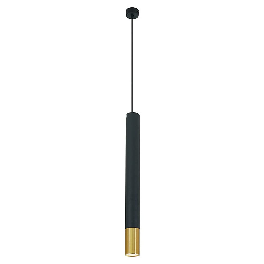 Nordic Cylindrical Bar Hanging Lamp - Adjustable Height Aluminum Pendant Light with Energy Saving LED, Modern Linear Chandelier for Kitchen, Living Room & Dining Room - Perfect for Minimalist Home Decor and Cozy Ambience Lighting