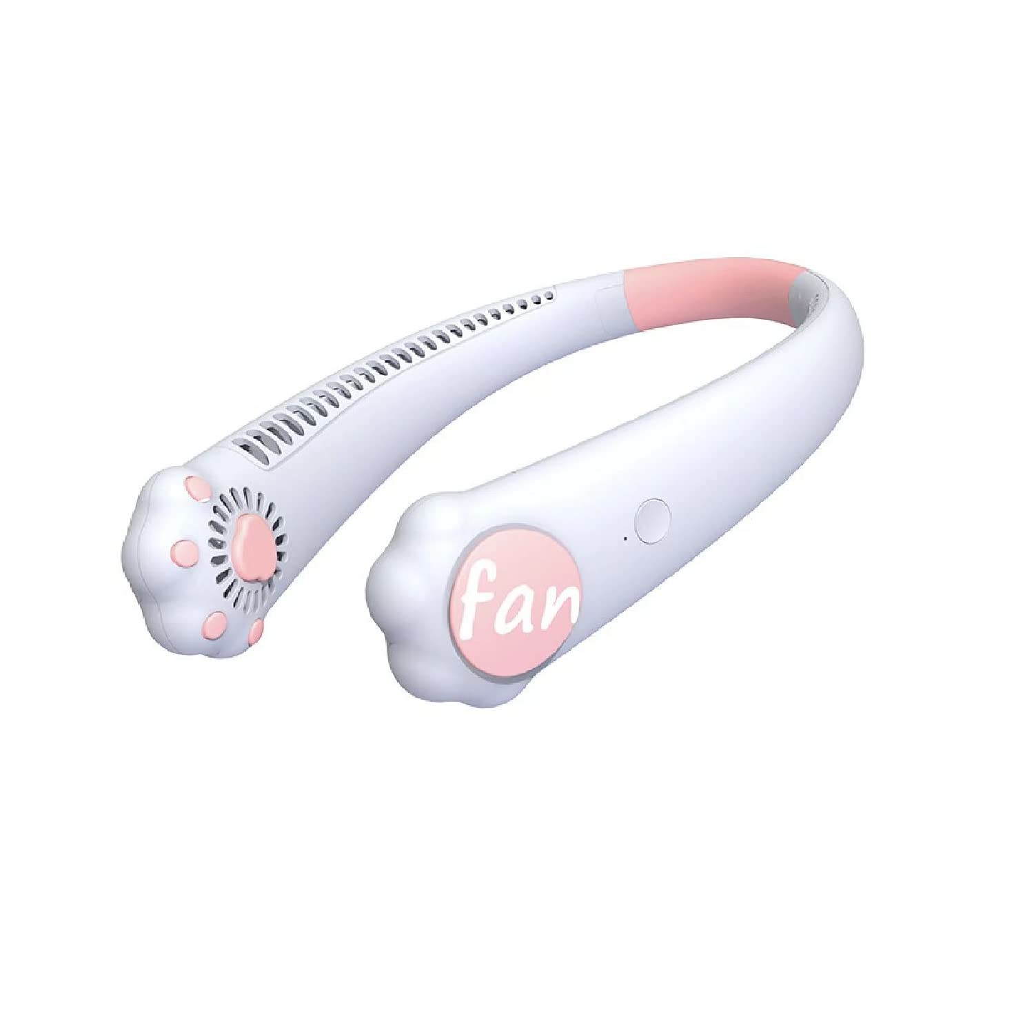 Portable Neck Fan - Hands-Free Leafless Personal Fan with 3-Speed Adjustable Cooling, USB Rechargeable & Ultra Quiet - Perfect for Office, Outdoor Activities, Sports, Gym, Kitchen & Home Use - Ideal for Men & Women
