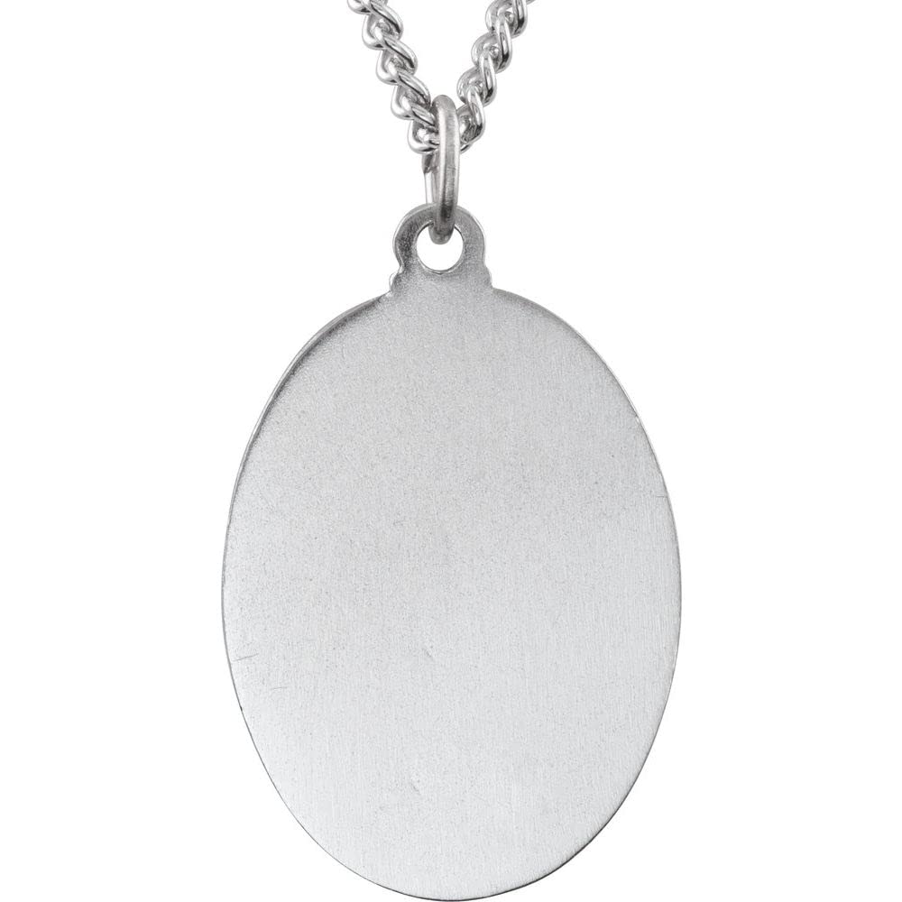 St. Christopher Medal Necklace - 24