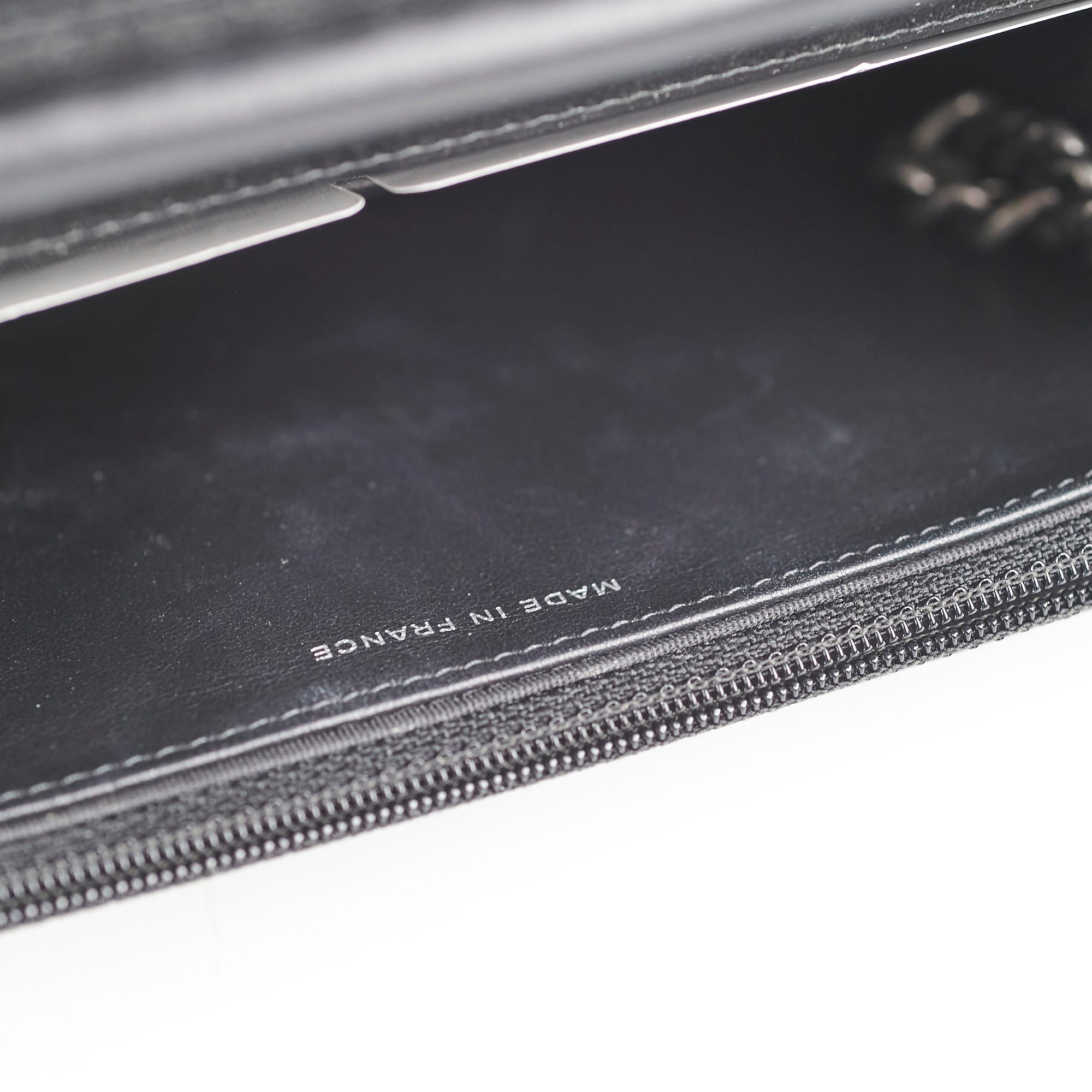 Chanel Caviar Leather Boy Wallet on Chain WOC Black 30 Series - Luxury Crossbody Bag for Women, Perfect for Evening Events & Daily Use