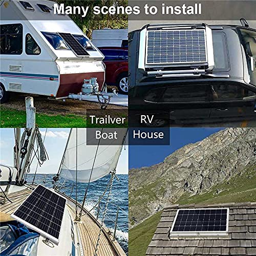600W Portable Solar Panel Kit - Waterproof, Fast-Charging Solar Charger for Outdoor, Emergency, RV, Boat & Car Power - Perfect for Camping, Road Trips & Off-Grid Living